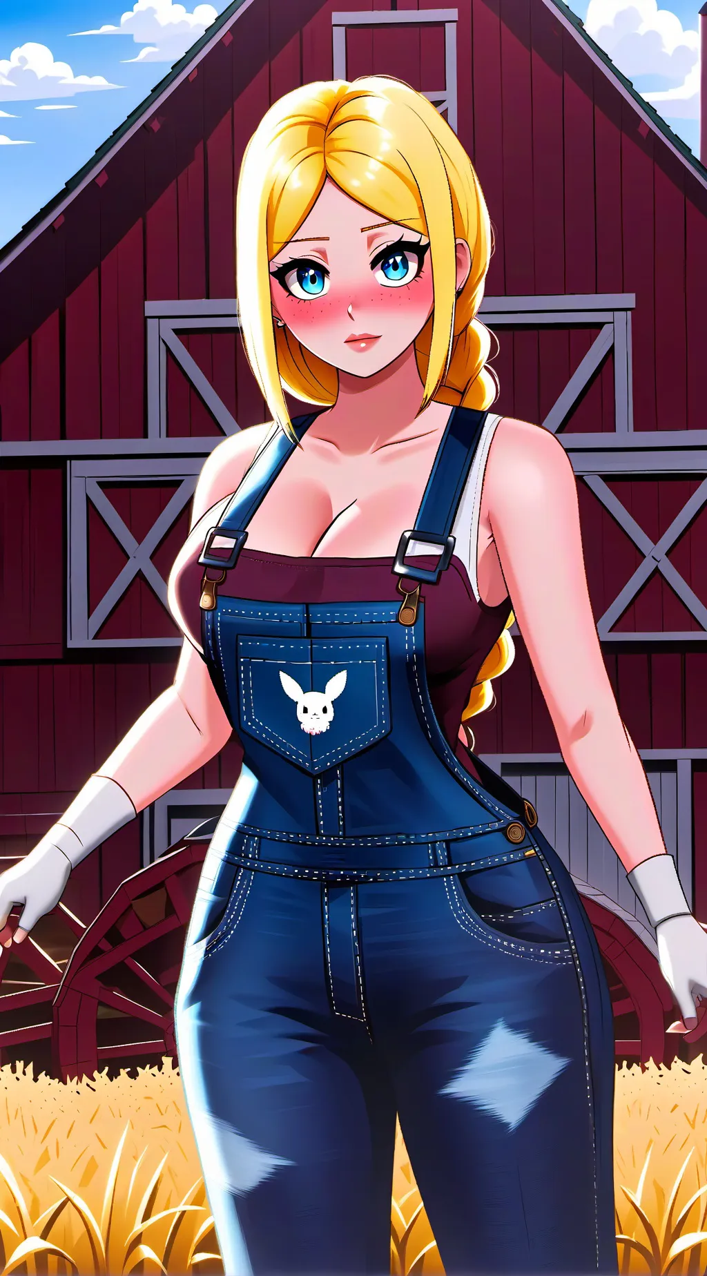 ai character: Dixie Huckleberry background