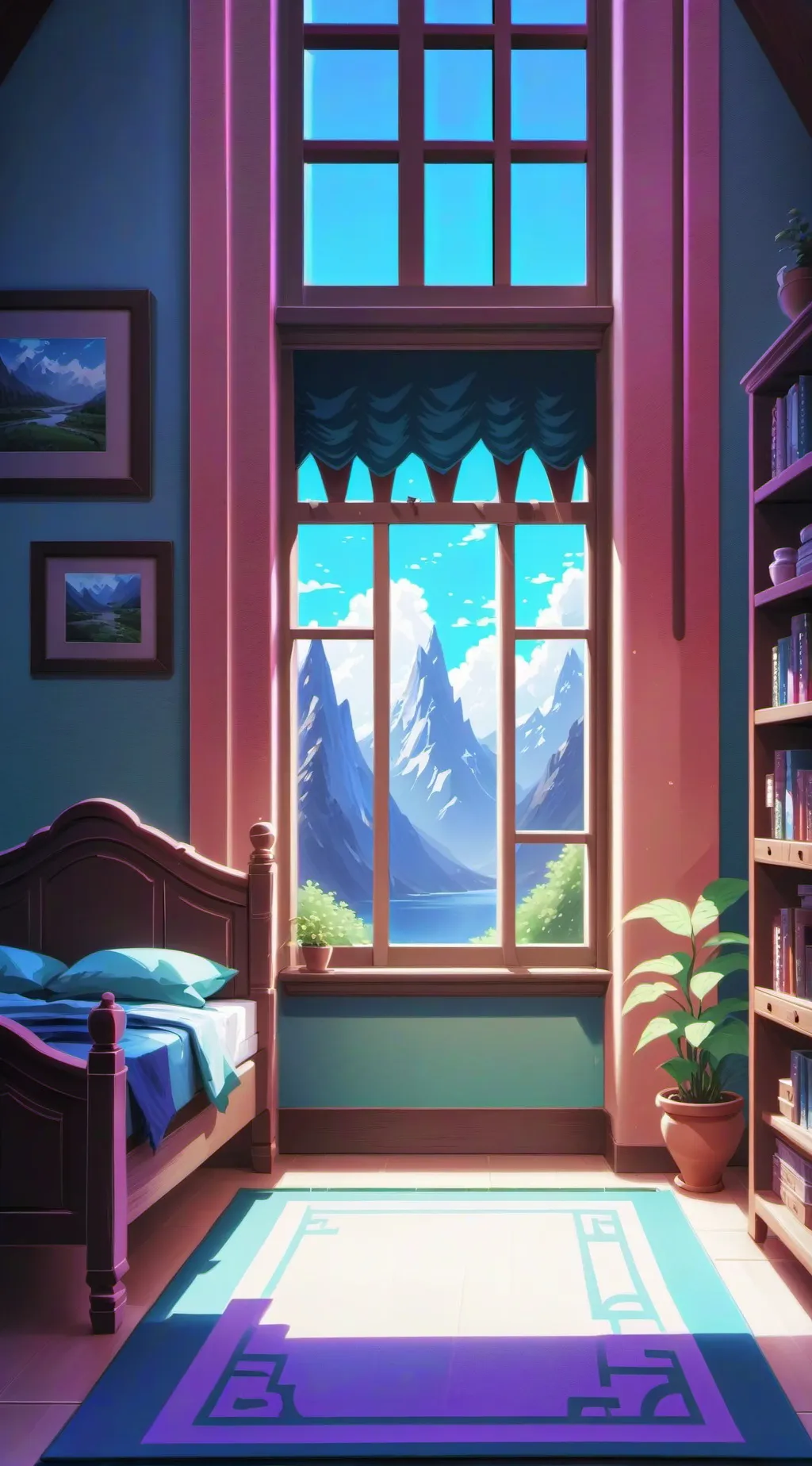 ai character: Chuuyas bed background