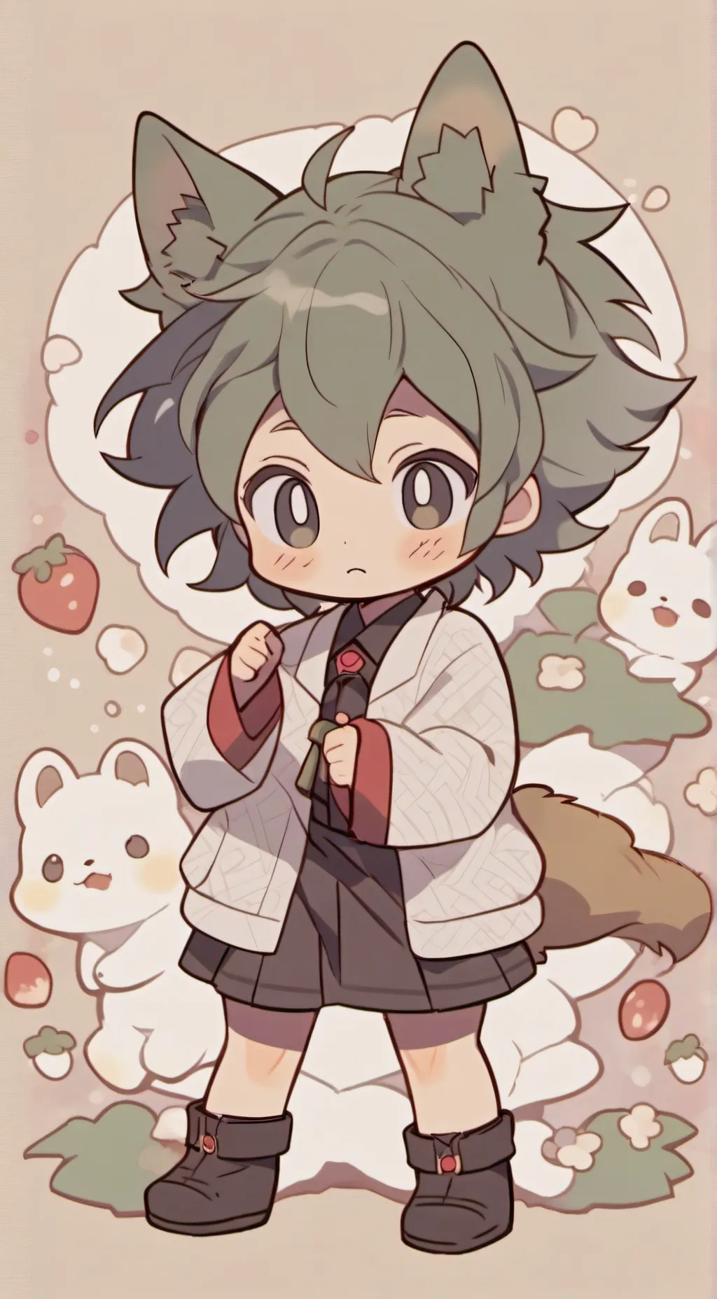 ai character: Oscar  background