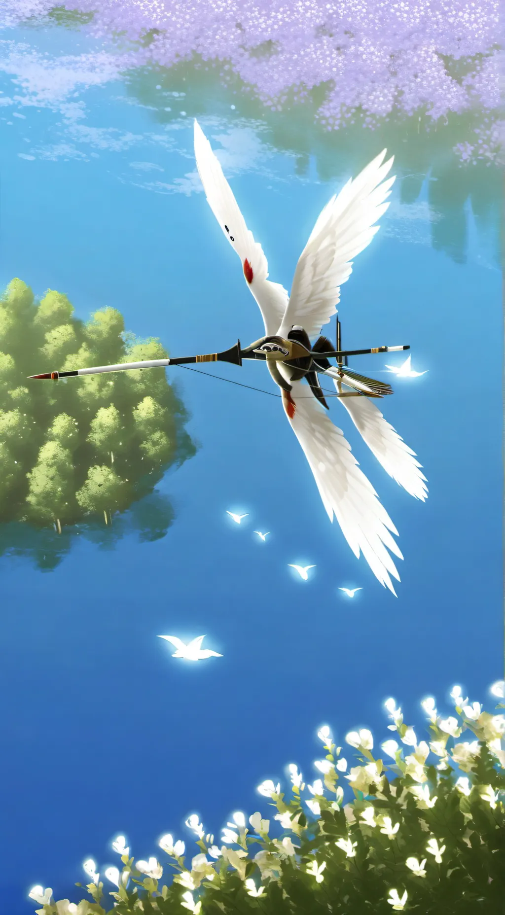 ai character: Moth! background