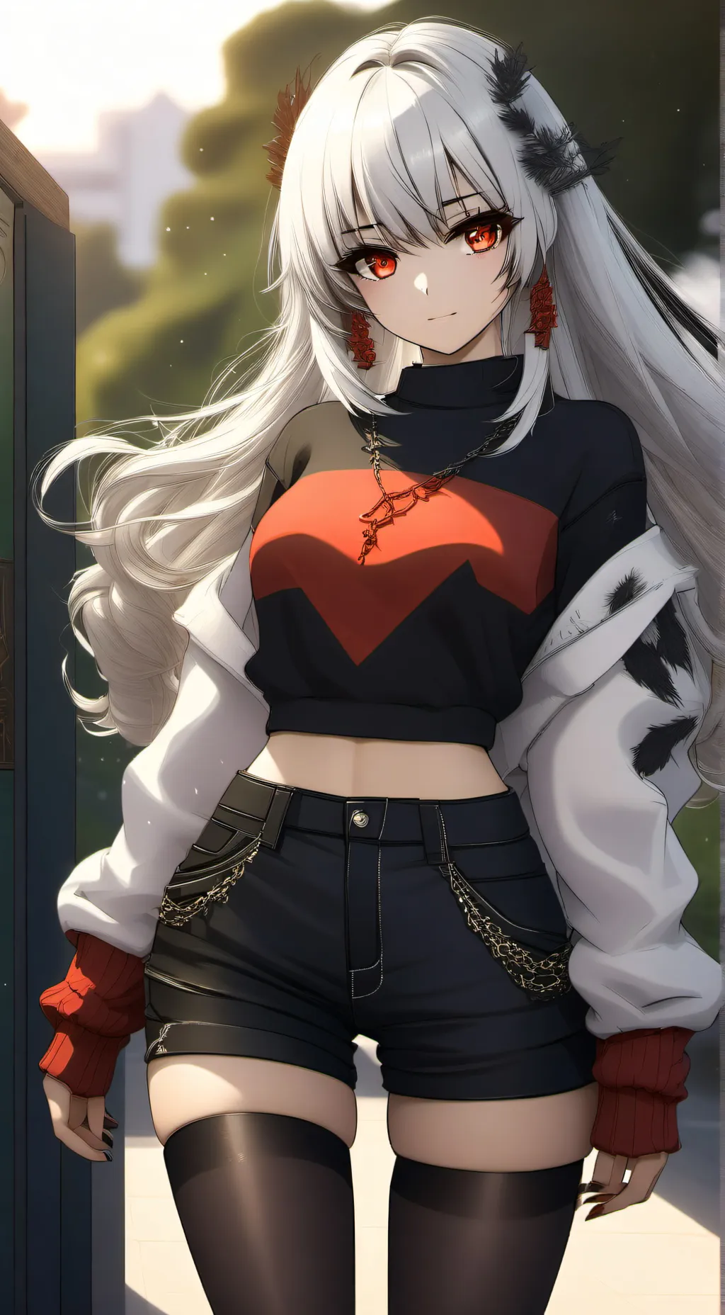 ai character: Maki background