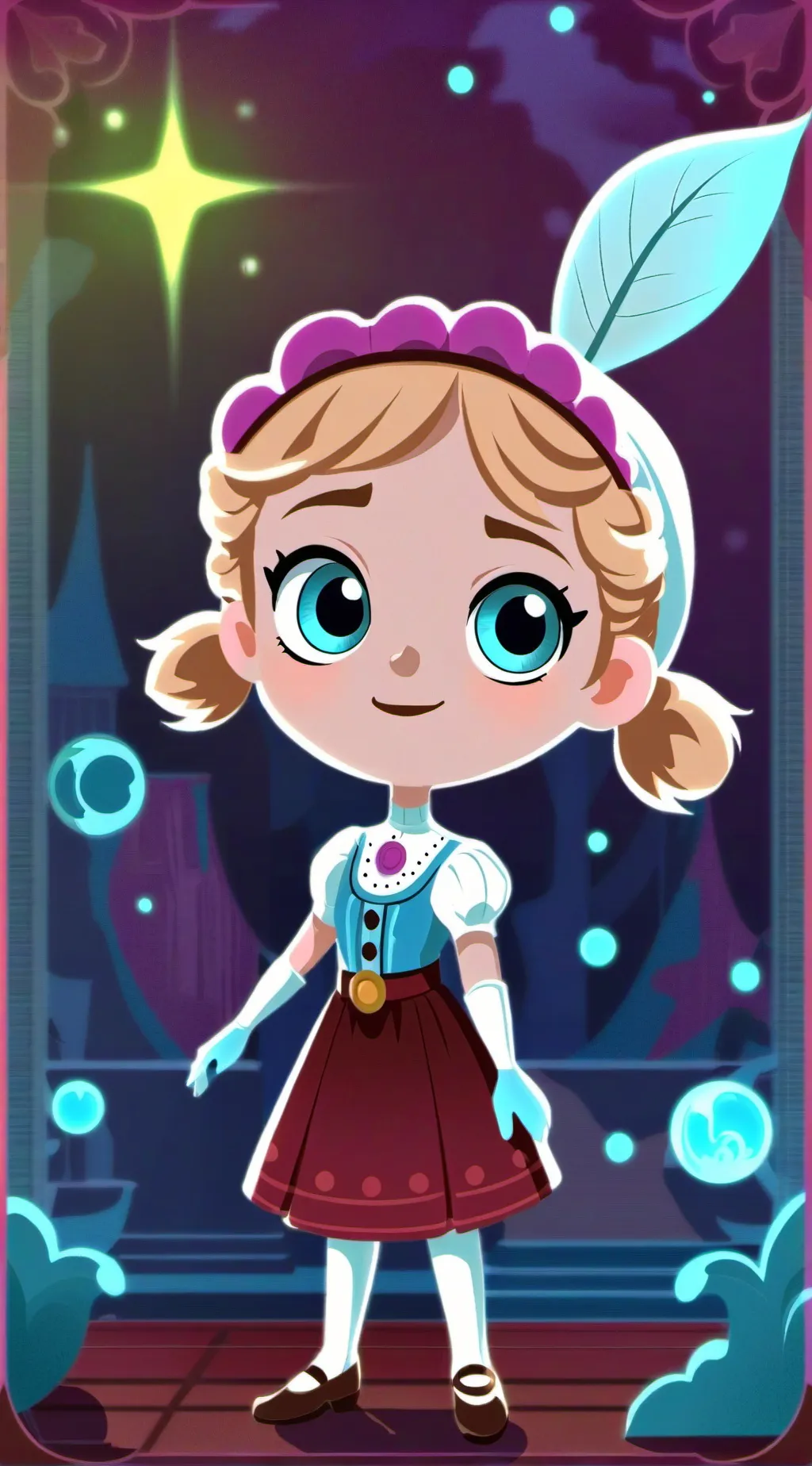 ai character: dandys world  background