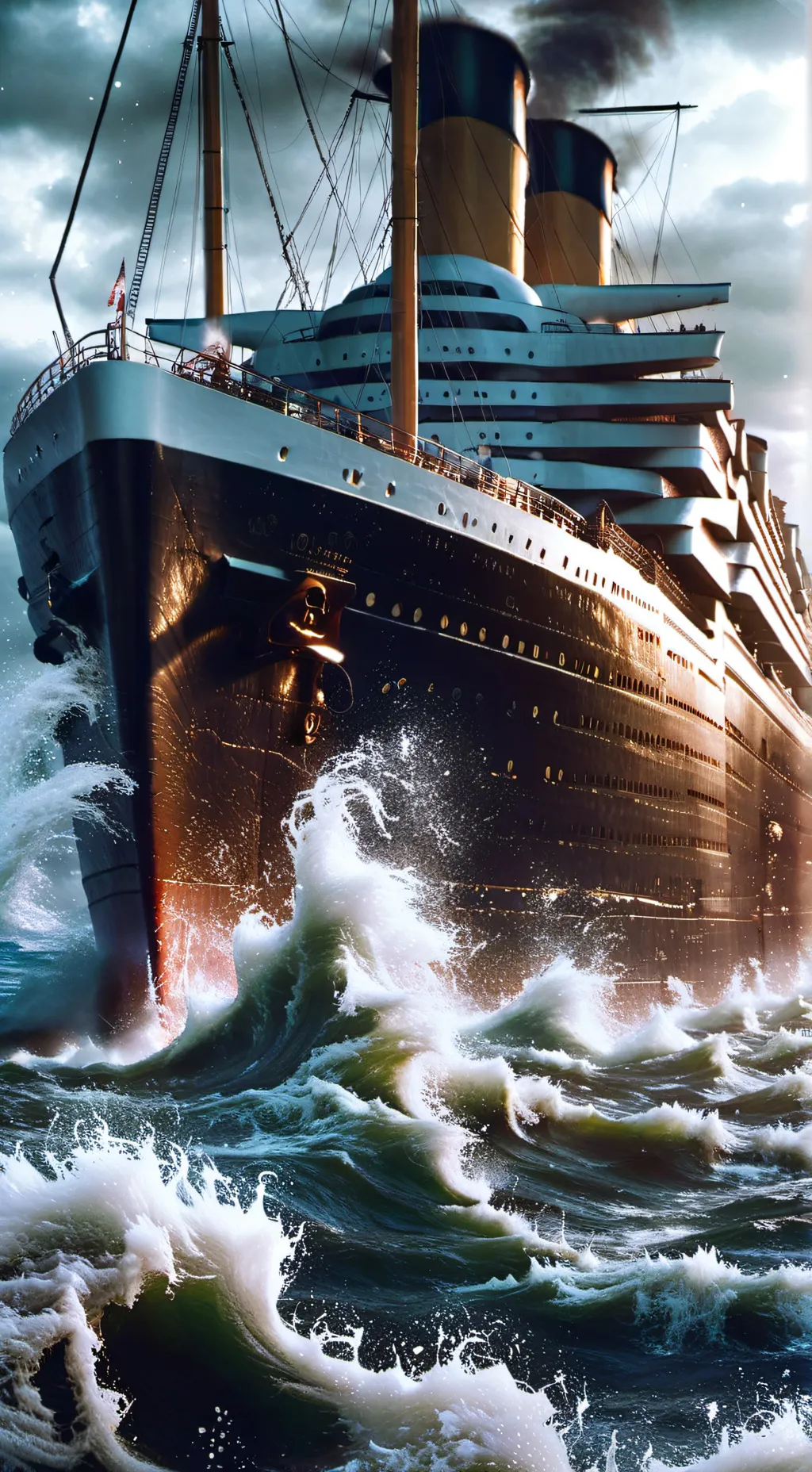 ai character: [titanic mother] background