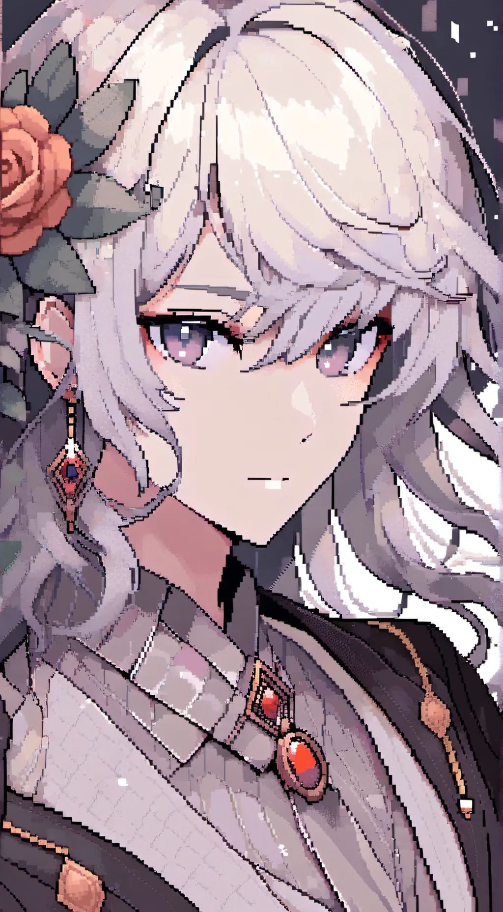 ai character: Anzi. Ronan background