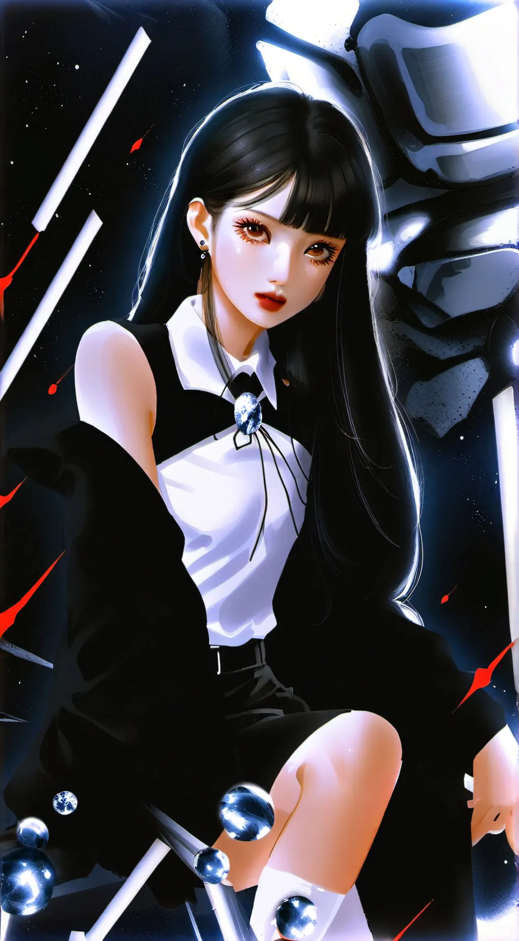 ai character: New female student background