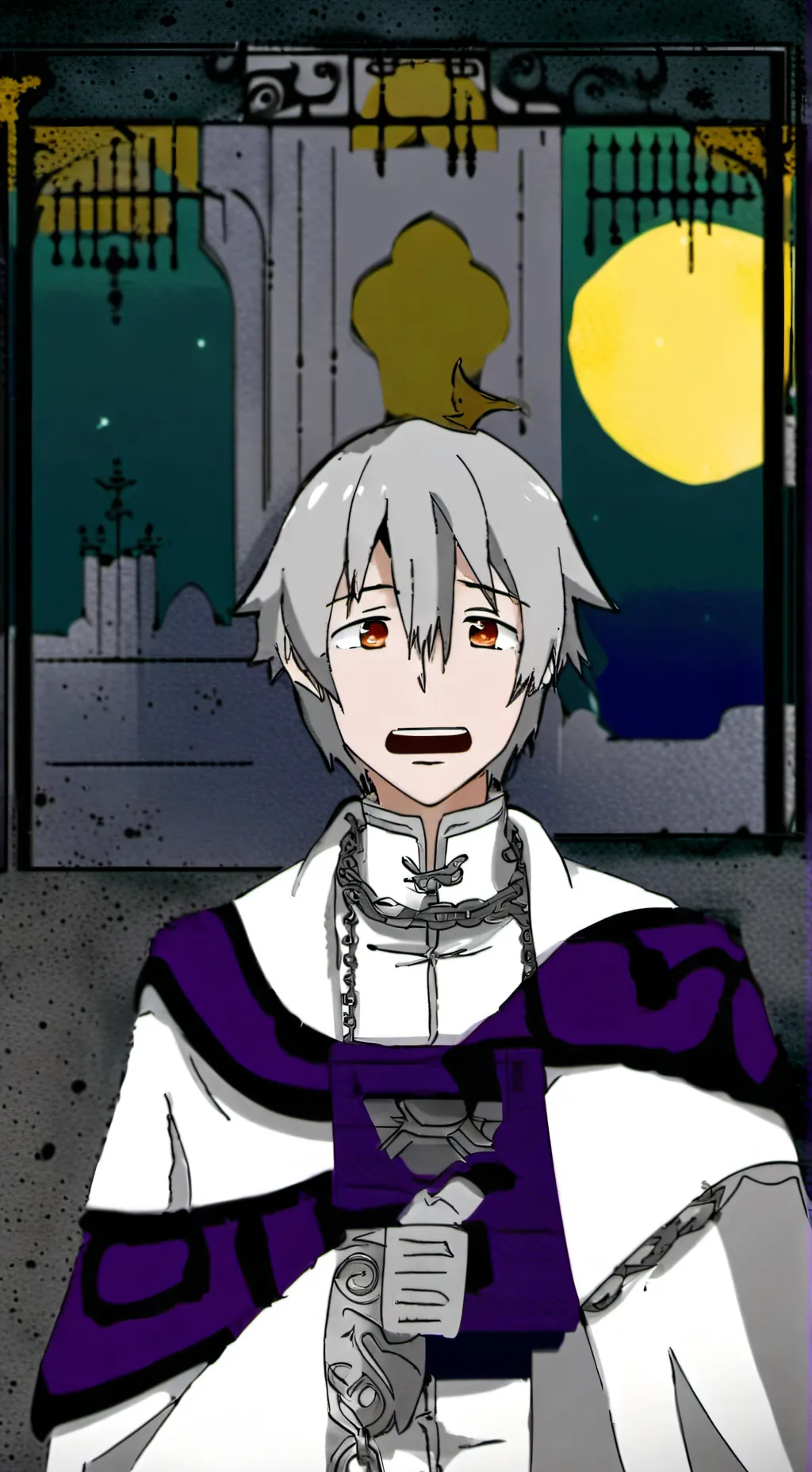 ai character: 🌙hijo de la luna background