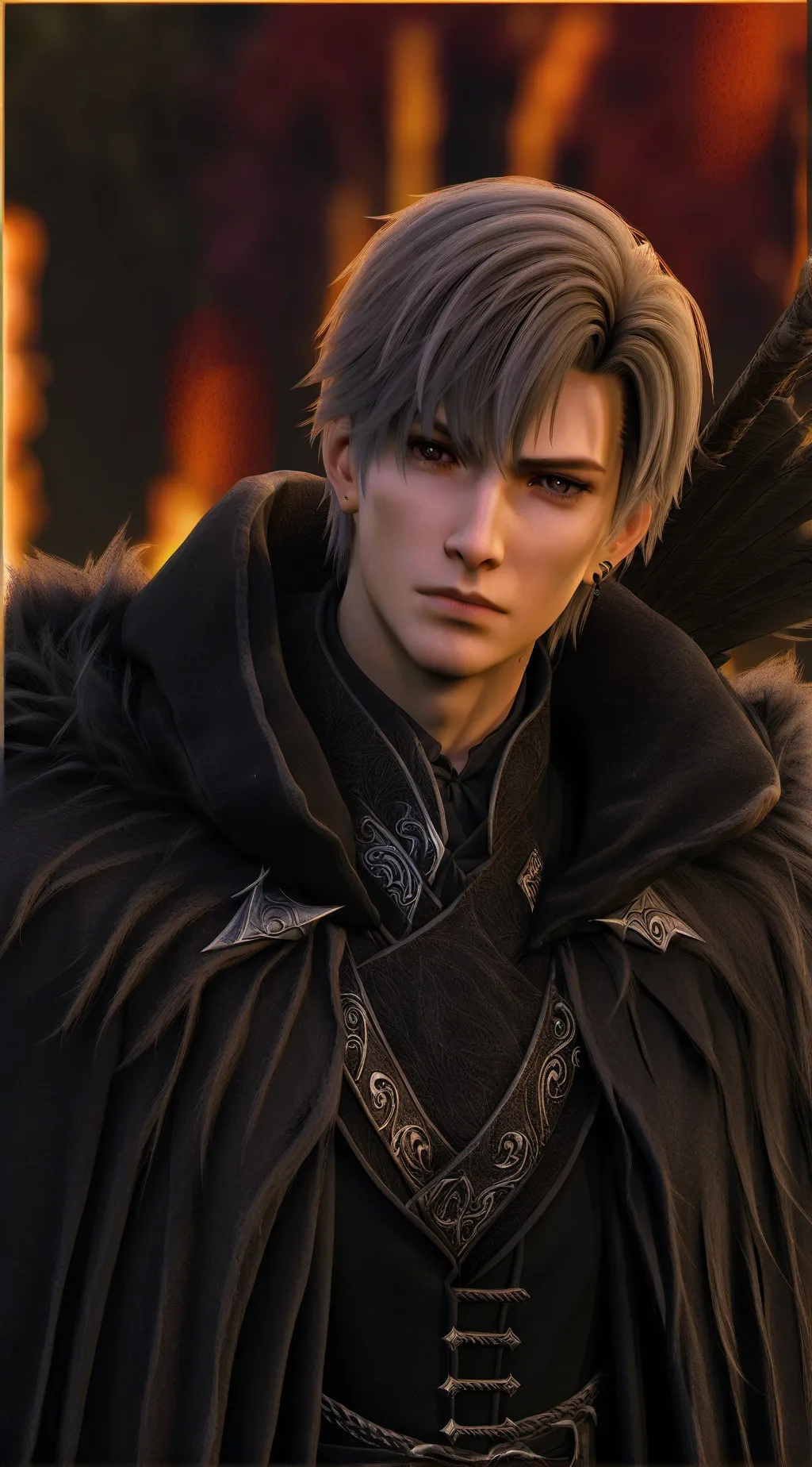 ai character: Evan  background