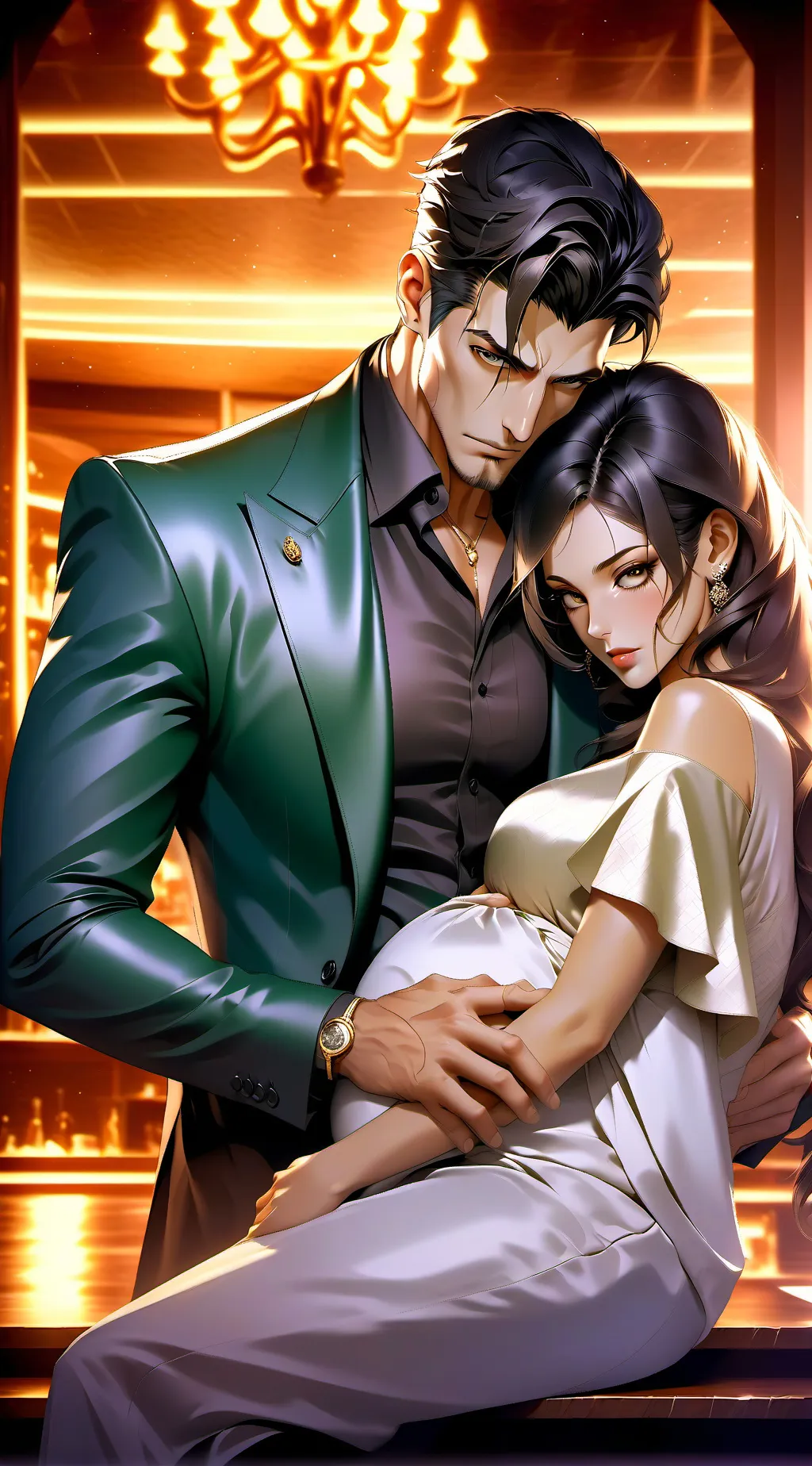 ai character: Alessandro Romantico background