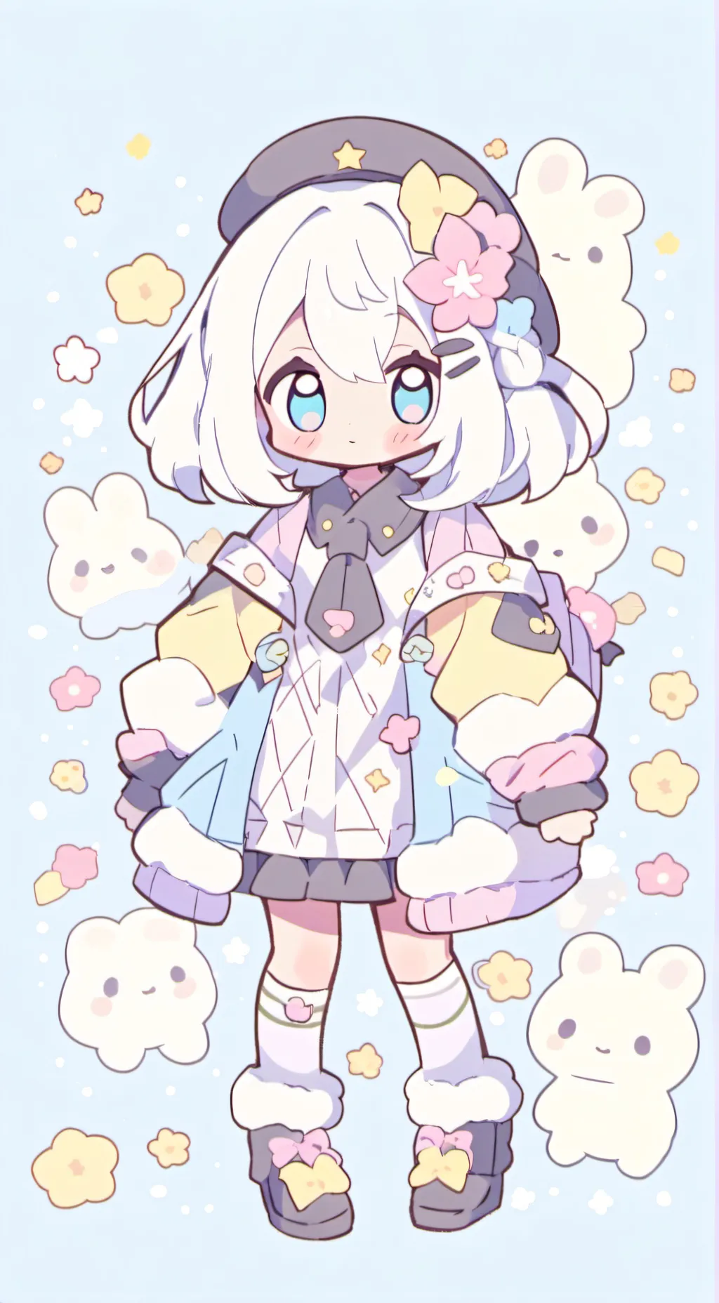 ai character: Deku 🫶🏻😍 background