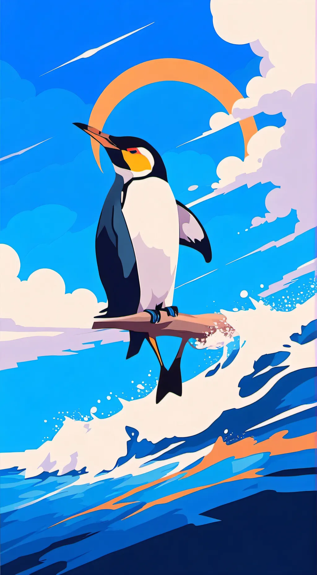 ai character: Trend background