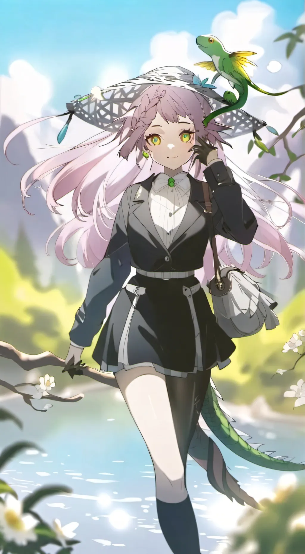 ai character: Lizzy background