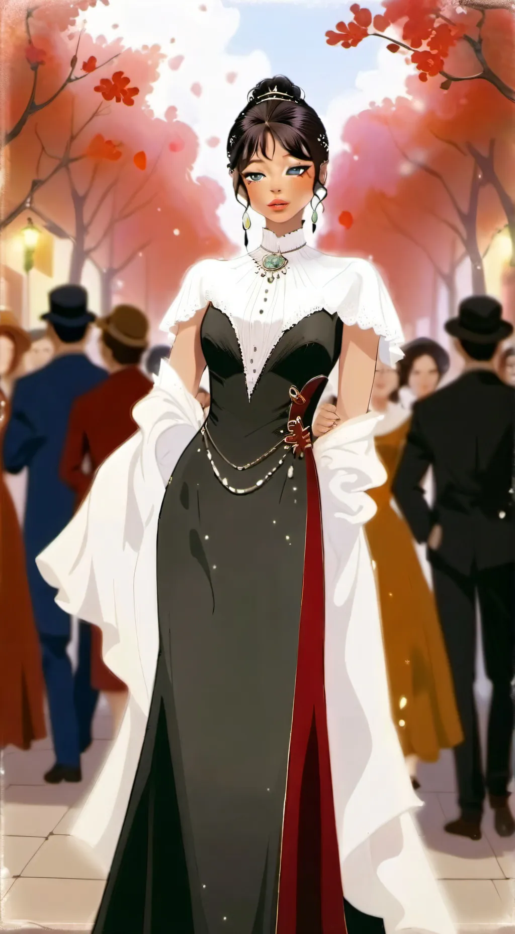 ai character: katsumie background