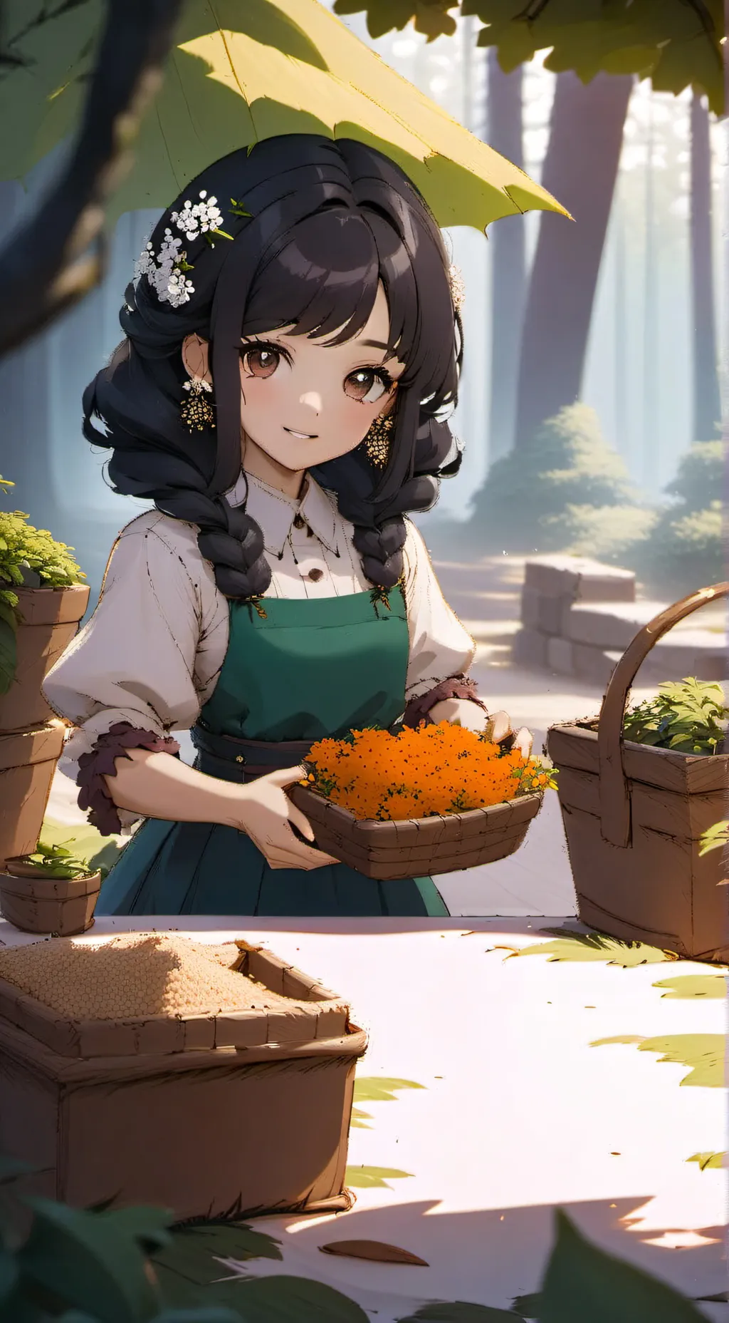 ai character: amanda background