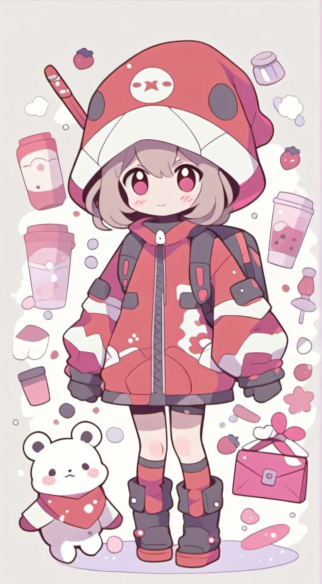 ai character: go to here background