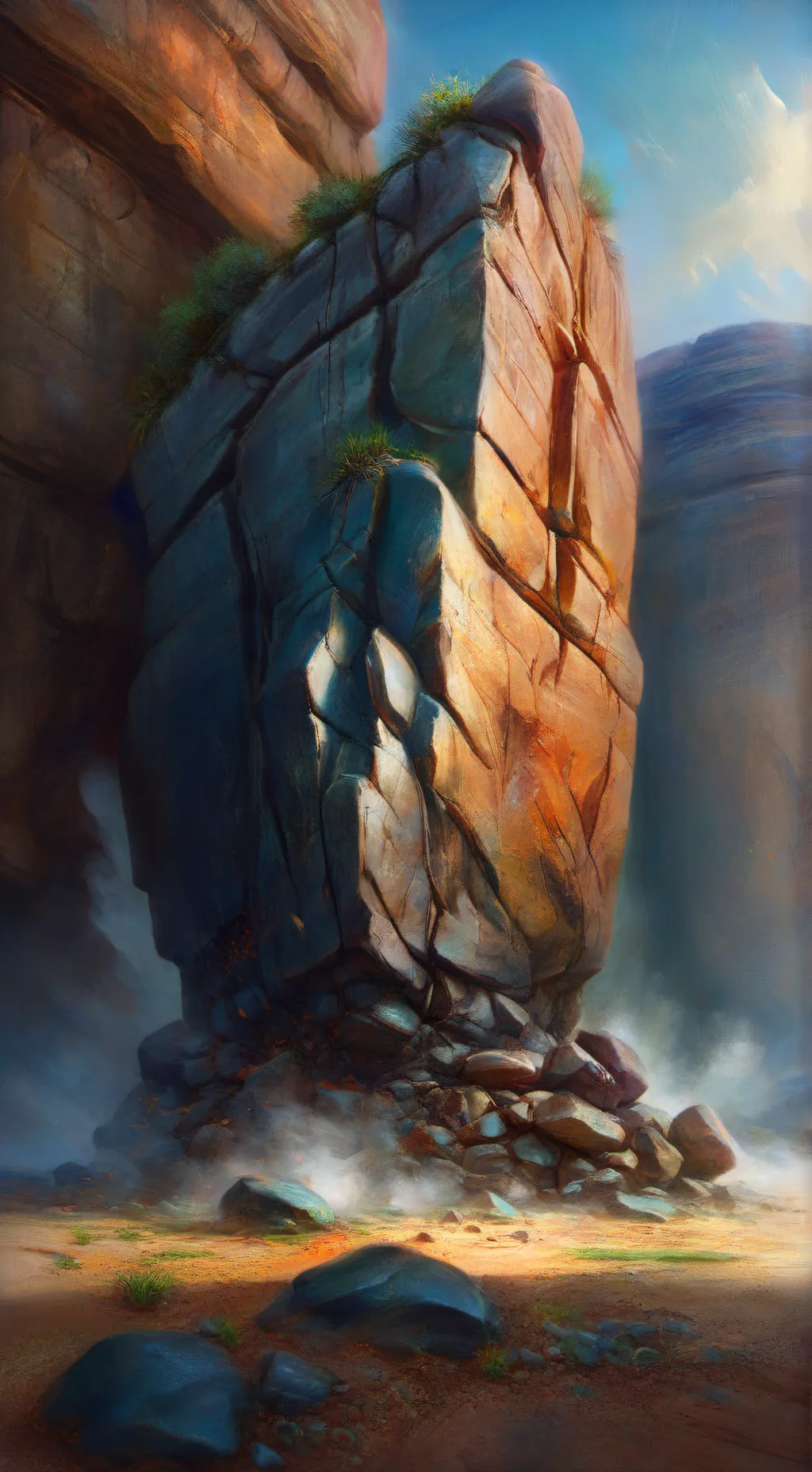 ai character: Roca background