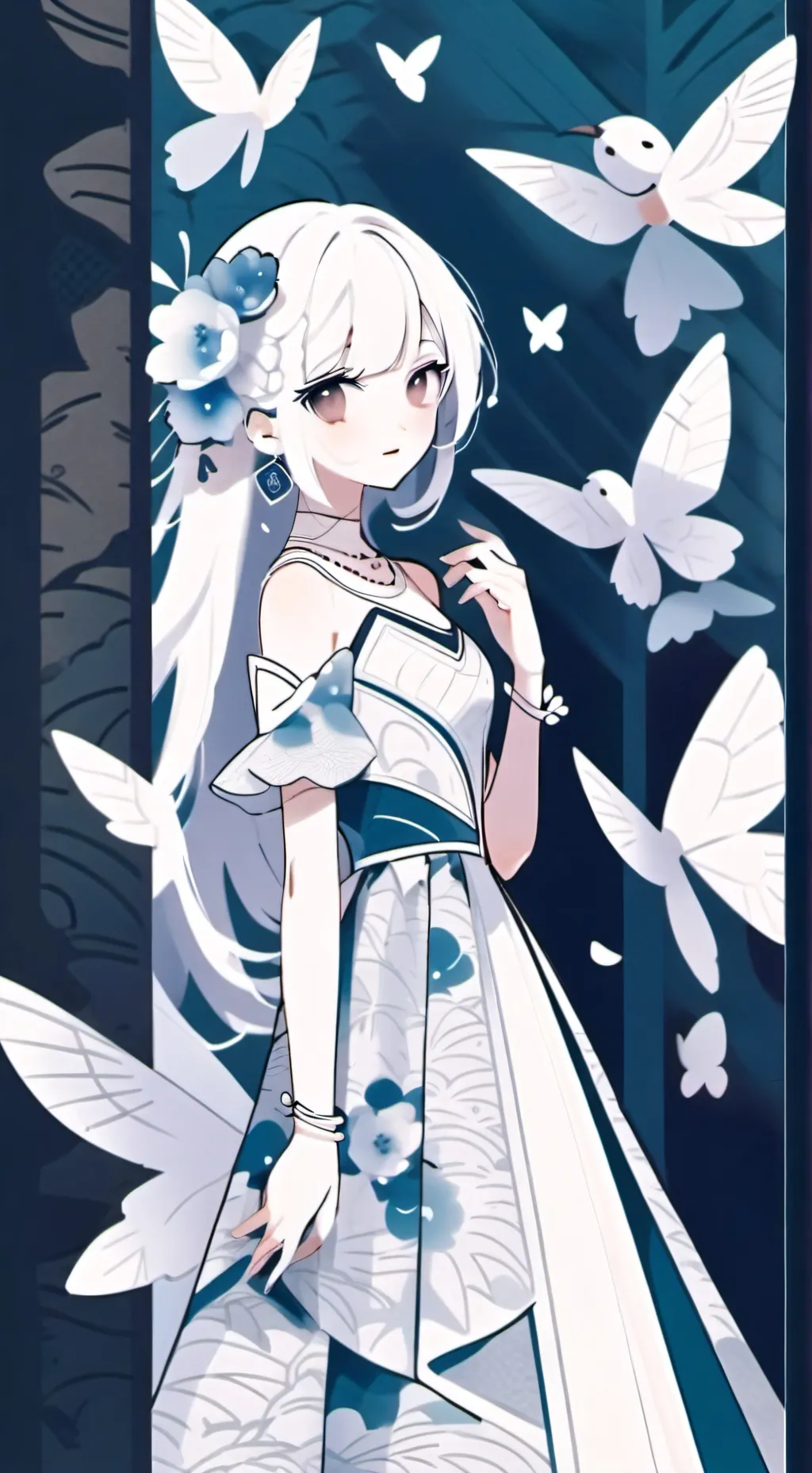 ai character: Serina background