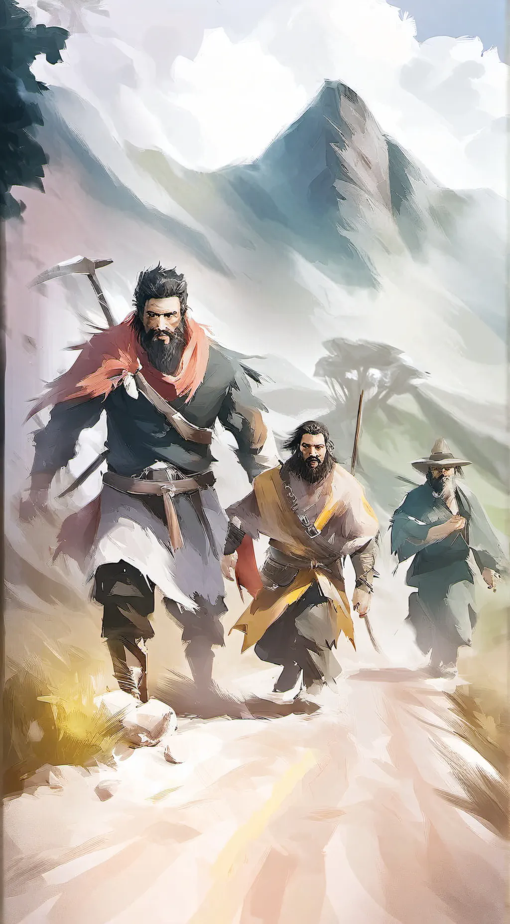 ai character: guerreiros background