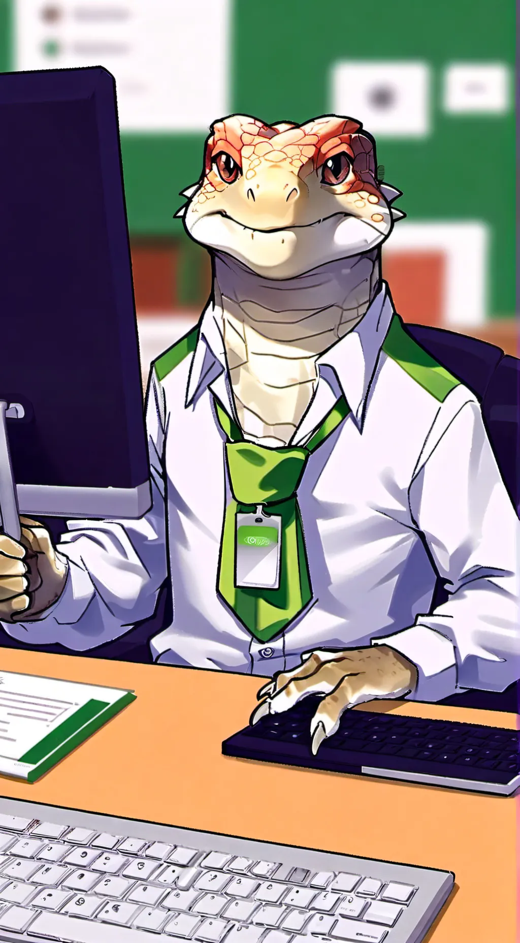 ai character: your story background