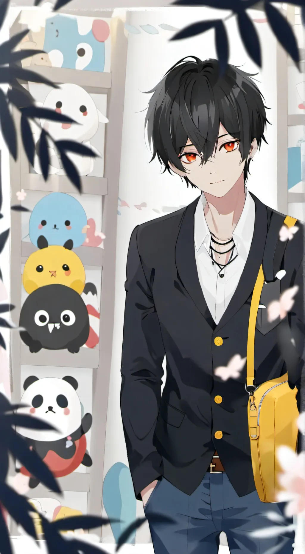 ai character: Lookey background