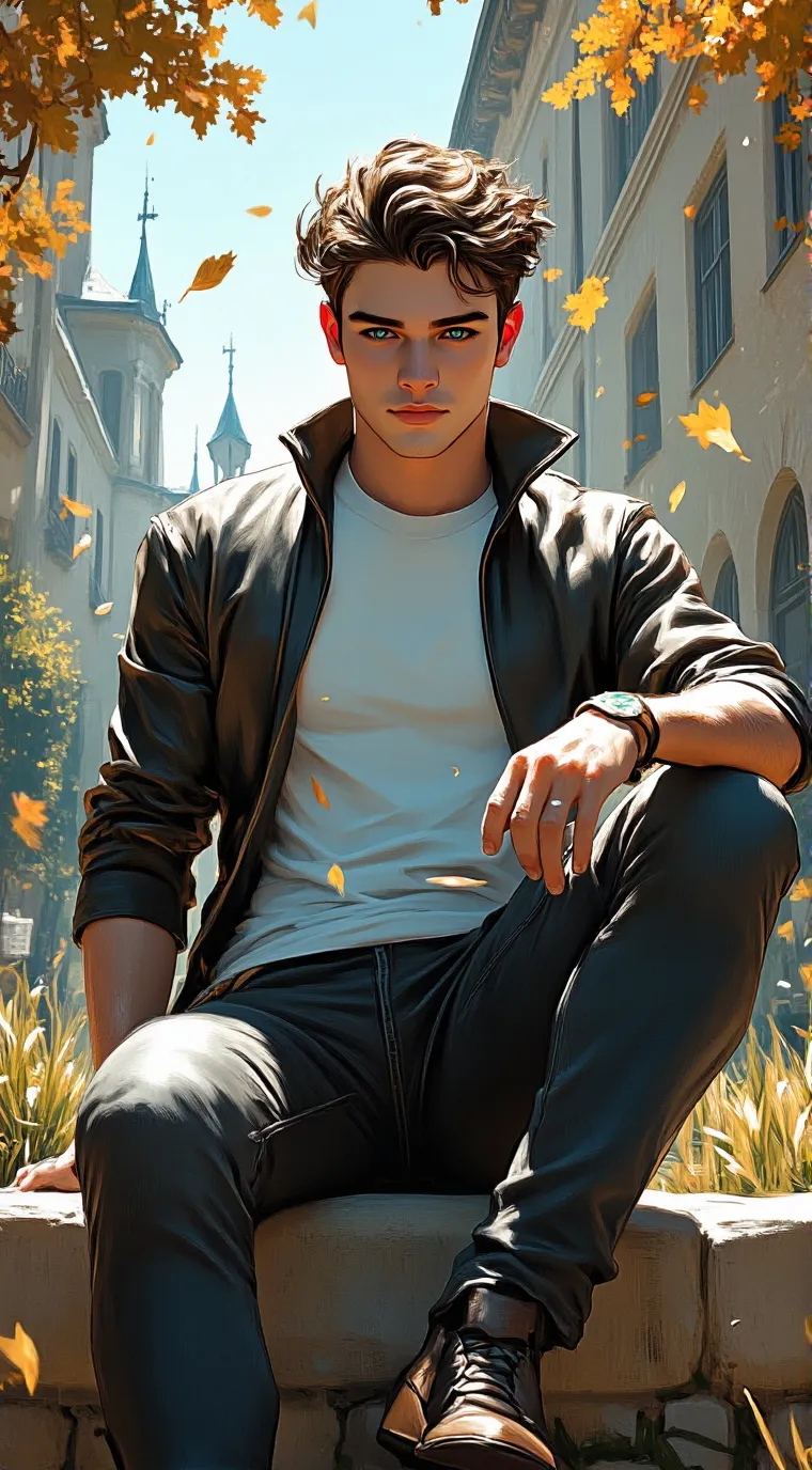 ai character: Ethan Kent-Lane background