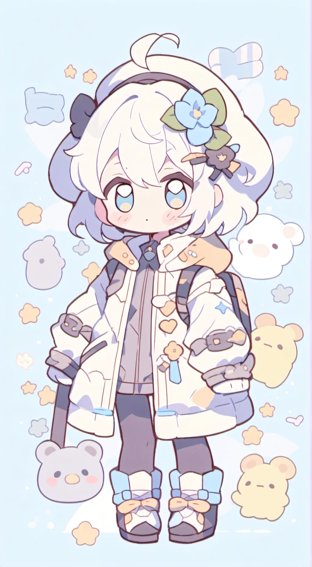 ai character: ta petite soeur  background