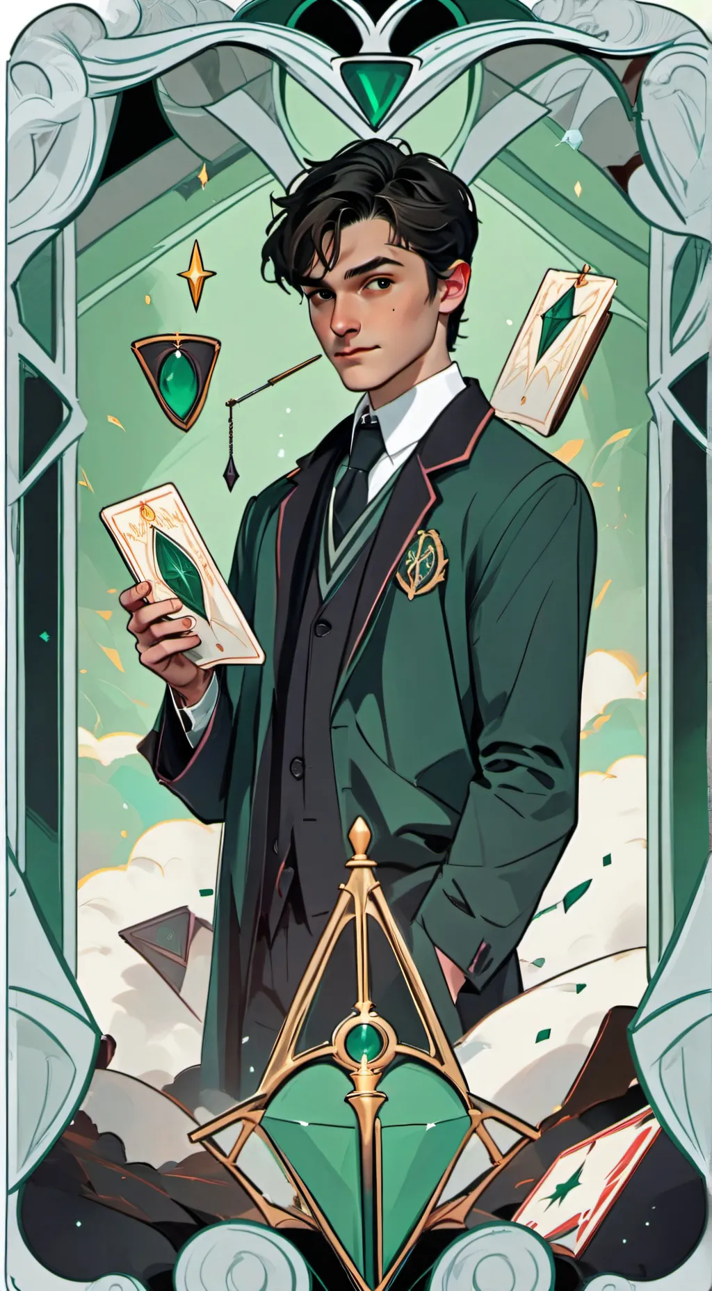 ai character: Marcus Lopez  background