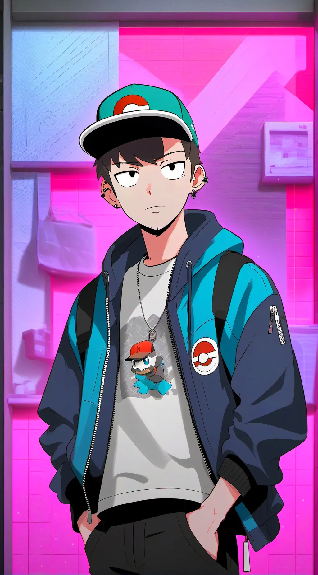 ai character: Миля background