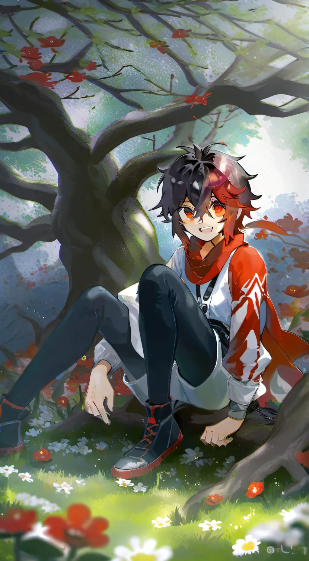 ai character: Uni de retos background