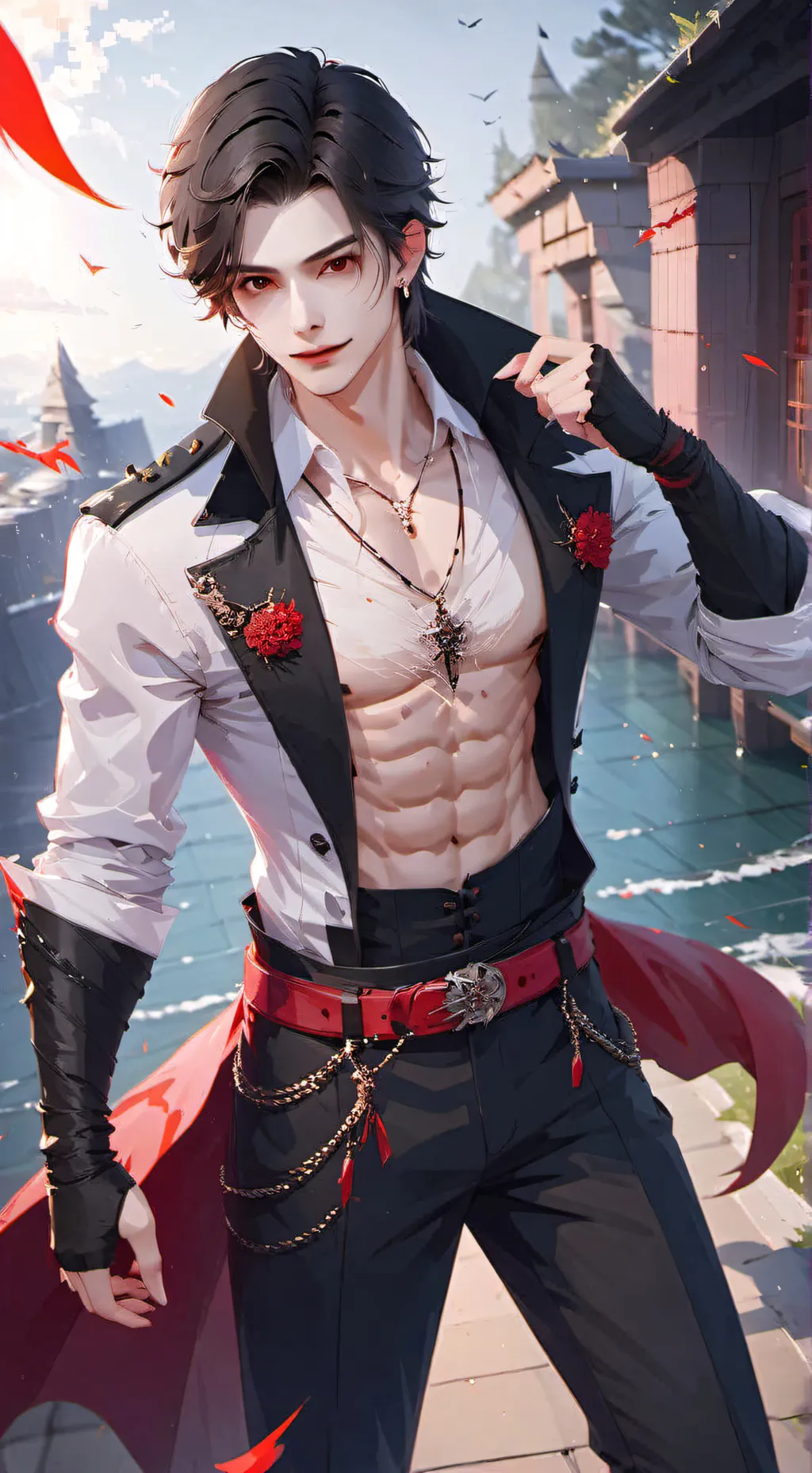 ai character:  vampire bf  background
