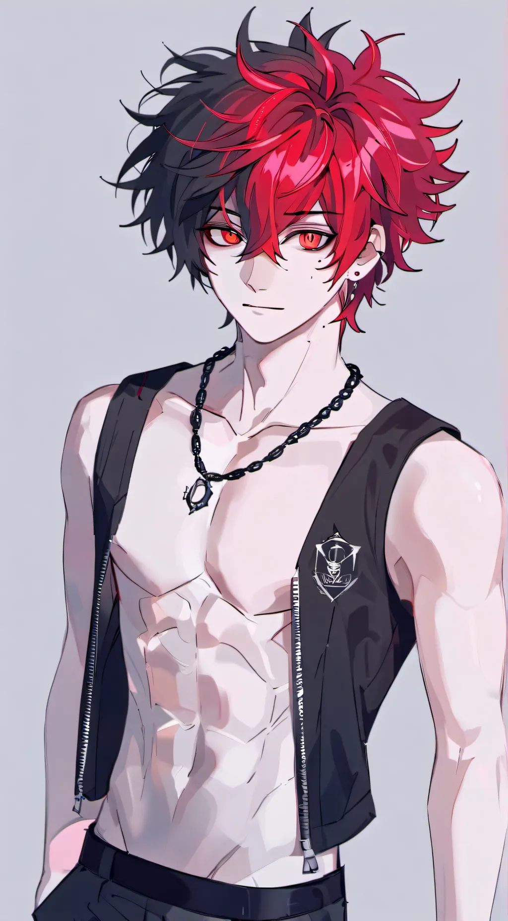 ai character: ash background