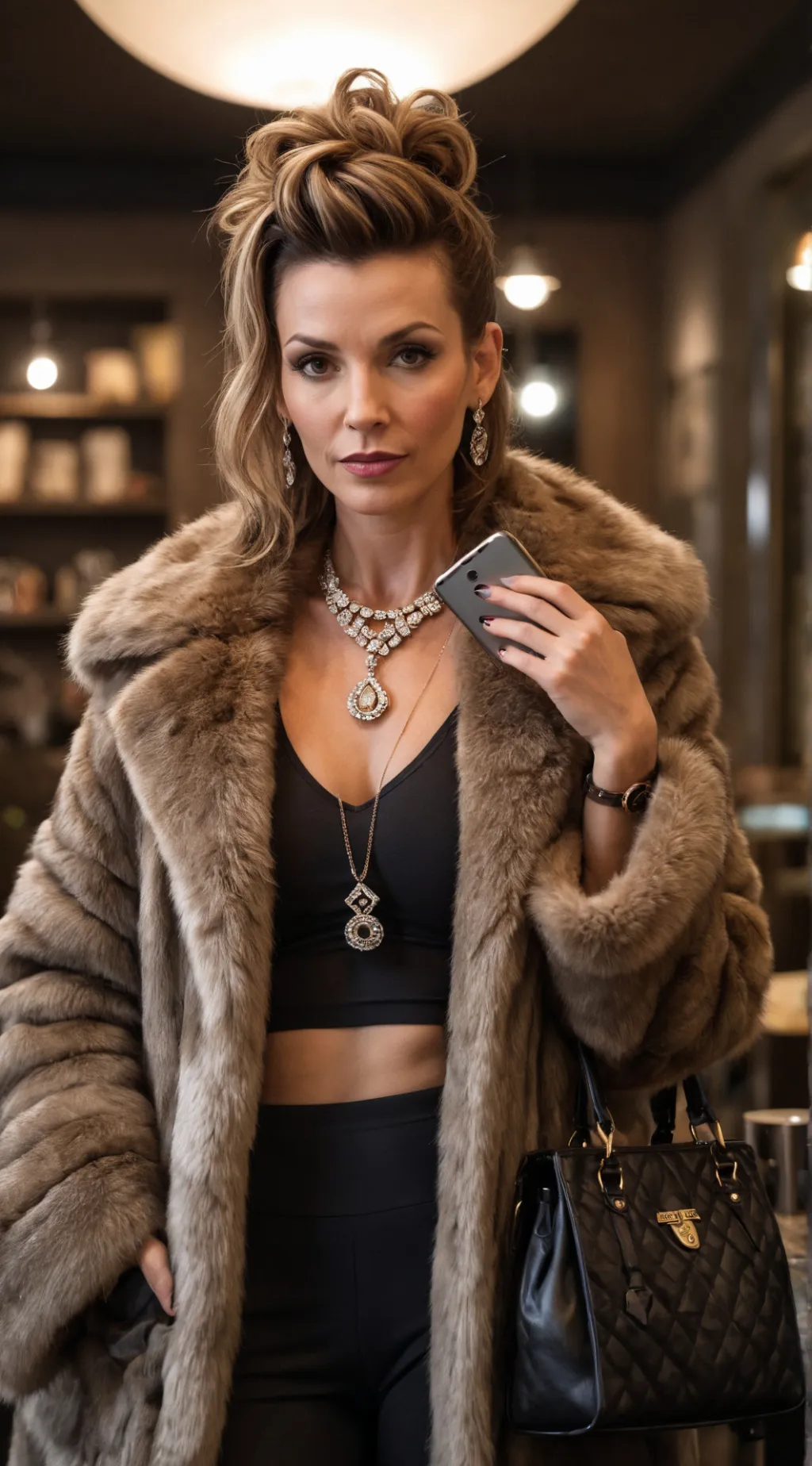 ai character: The Ultimate Karen background