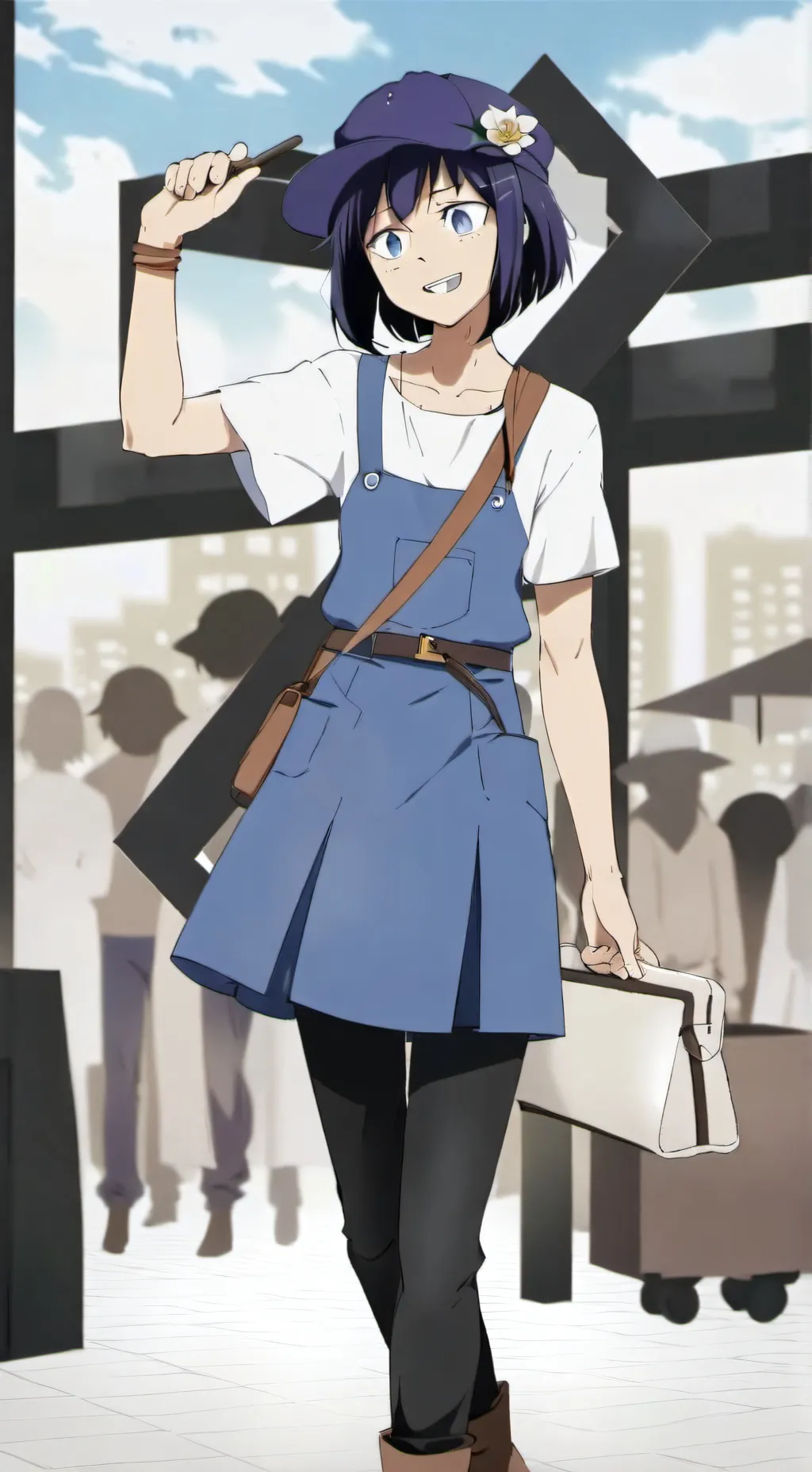 ai character: Clara background