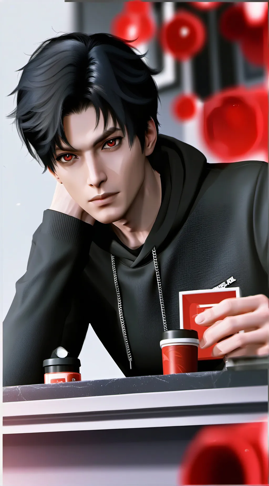 ai character: Super hero recruit background