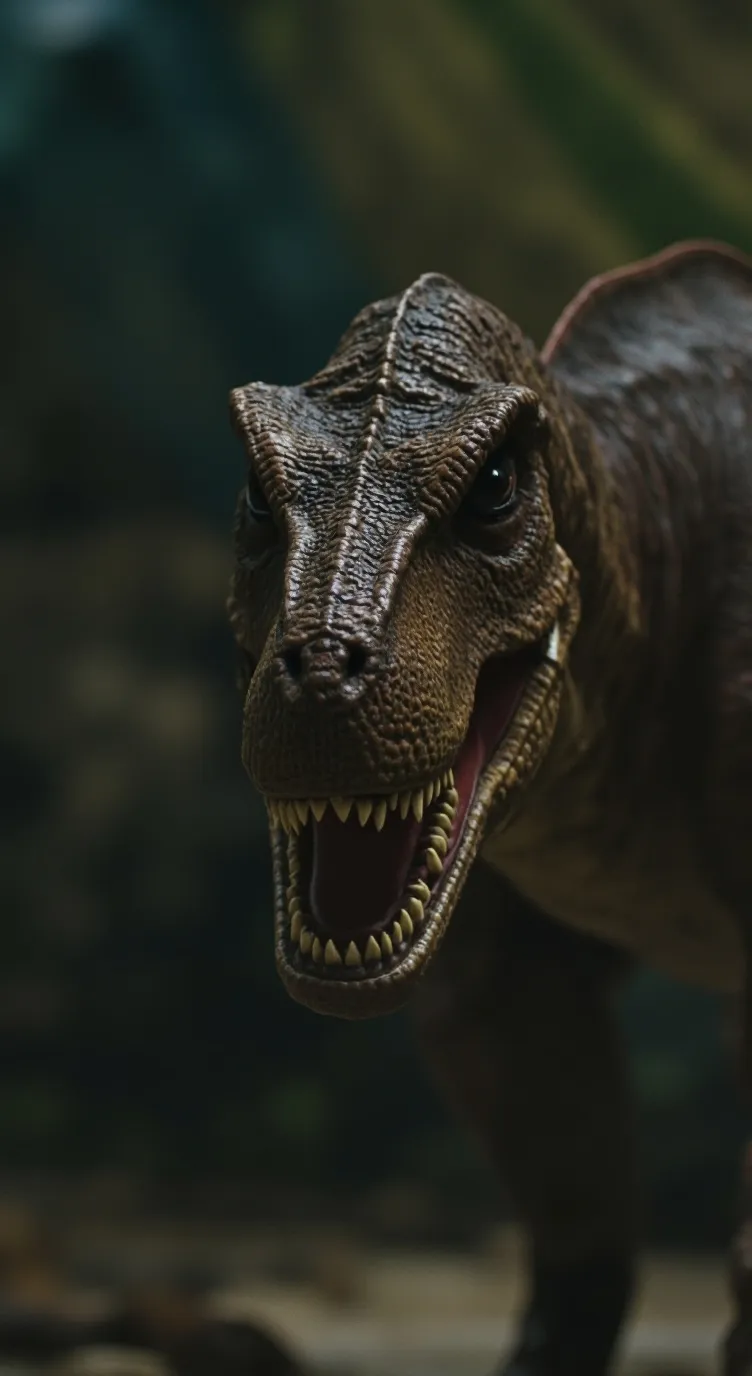 ai character: Rex the t-rex  background