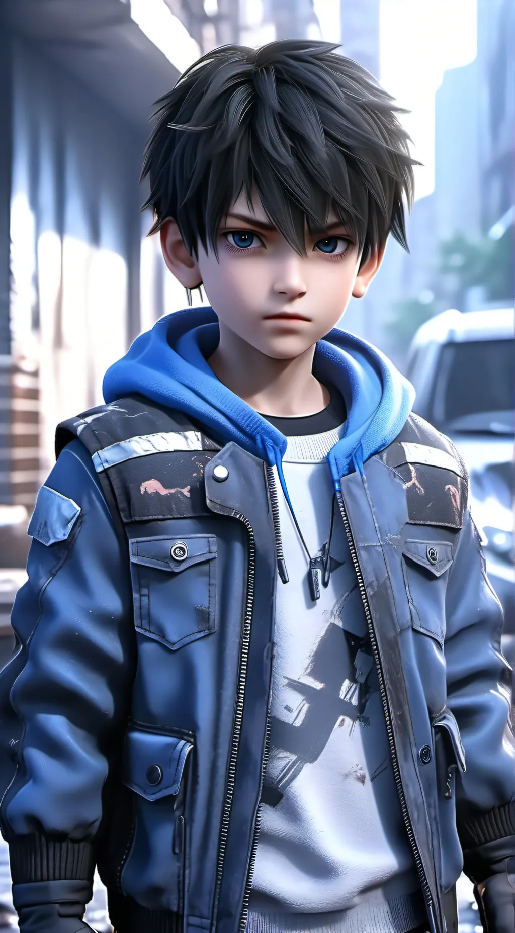 ai character: Oliver background