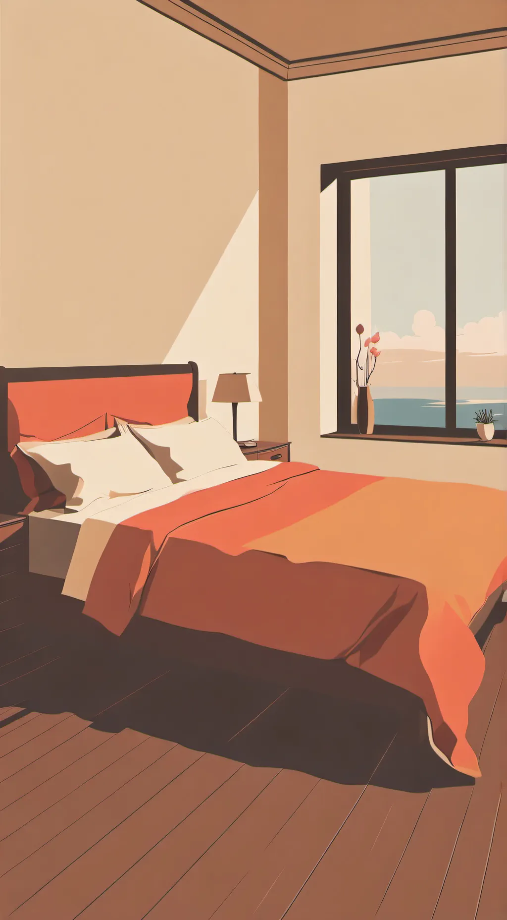 ai character: i work hard background