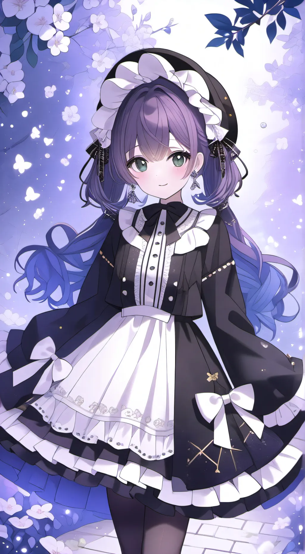 ai character: Lilly background