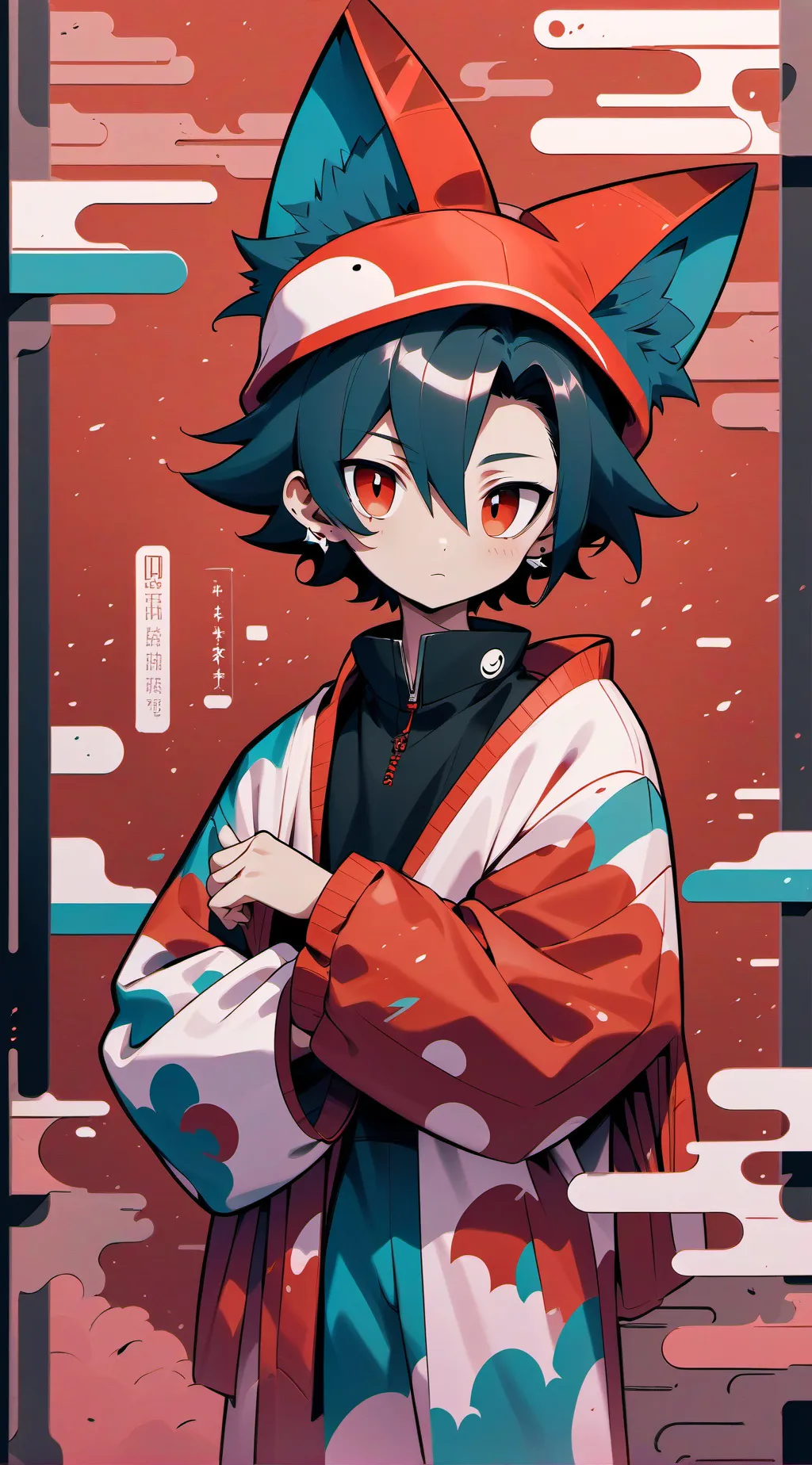 ai character: $*~`Leon`~*$ background