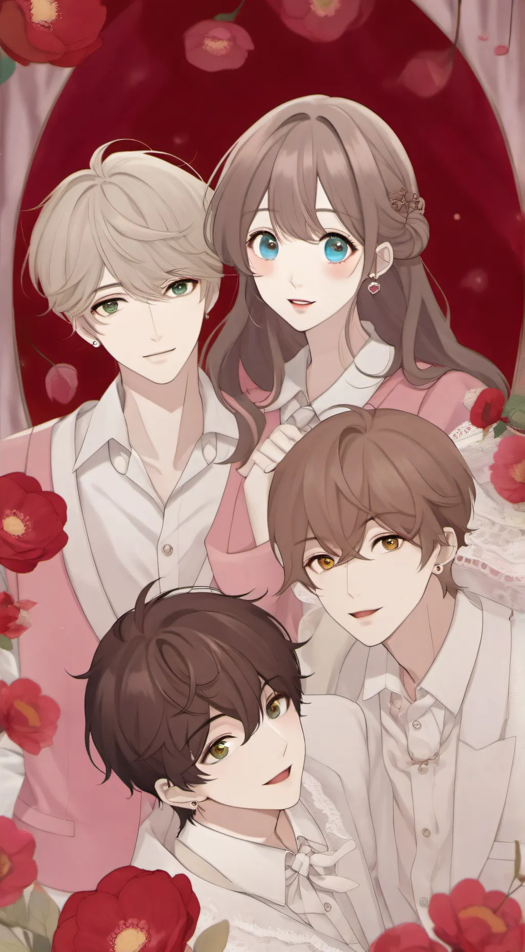 ai character: Quadruplets background