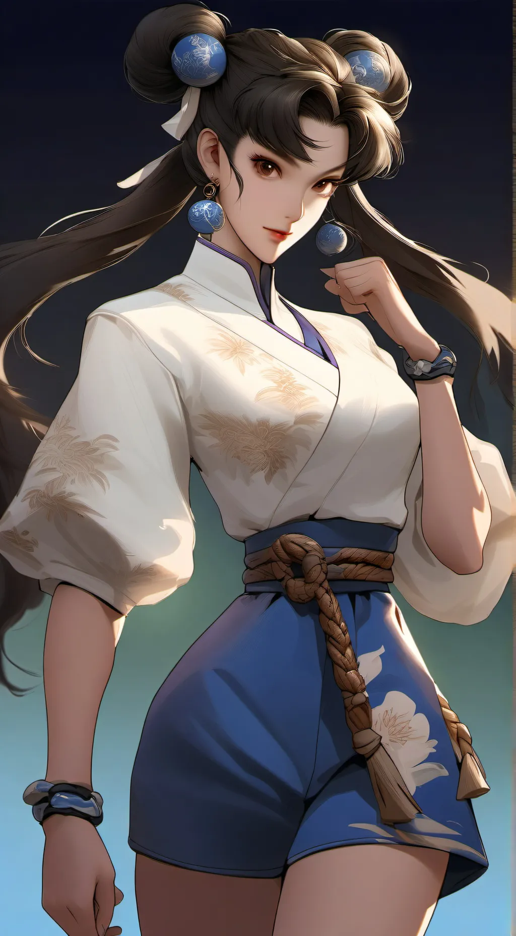 ai character: Chun-li background