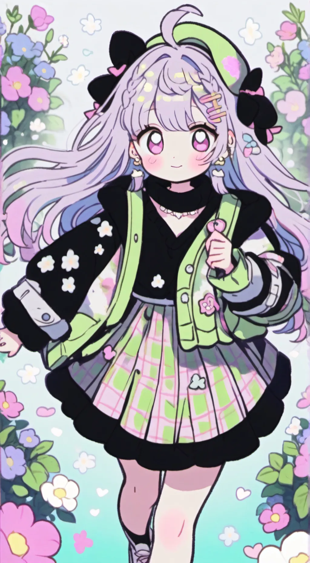 ai character: One piece background