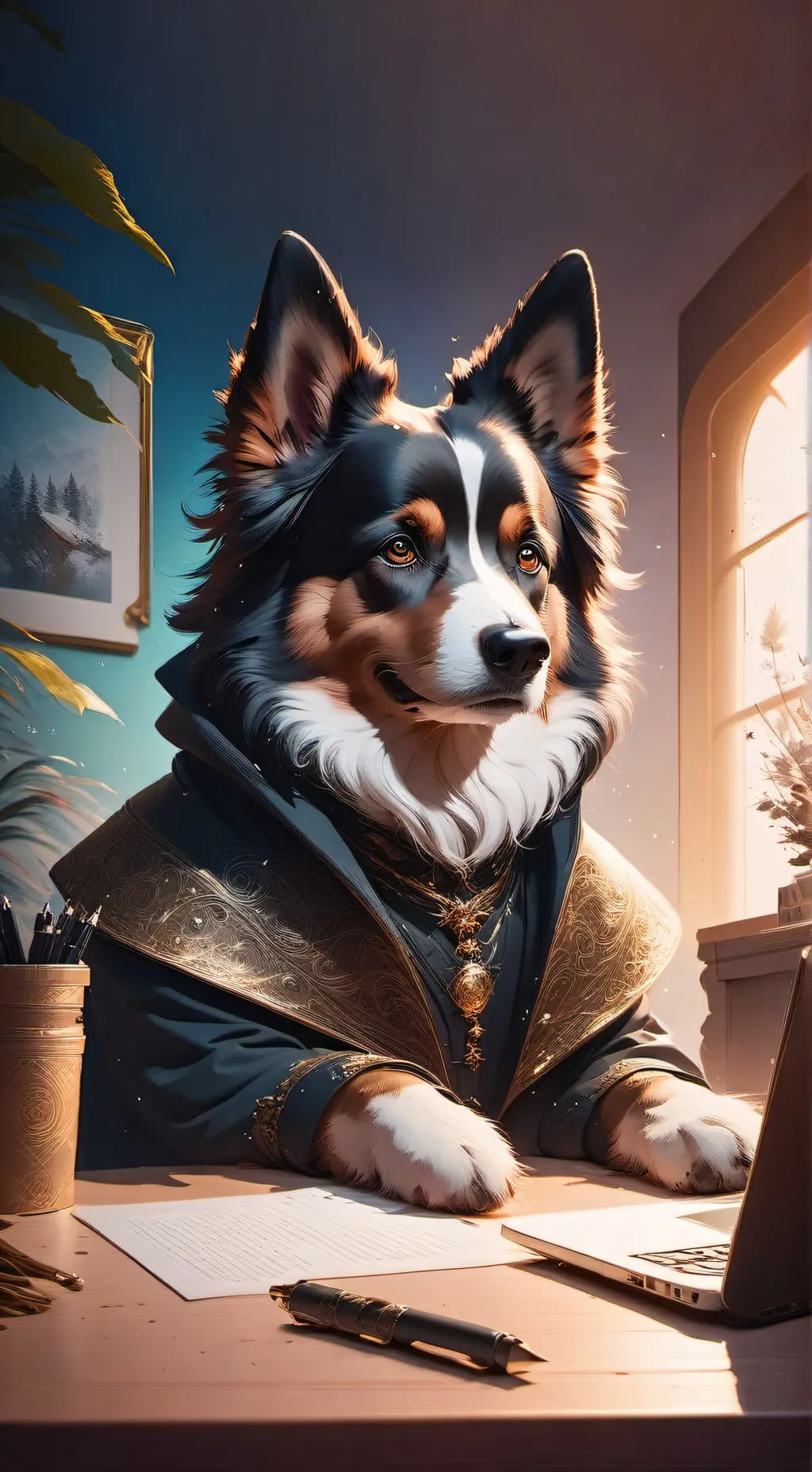 ai character: Bitzy background