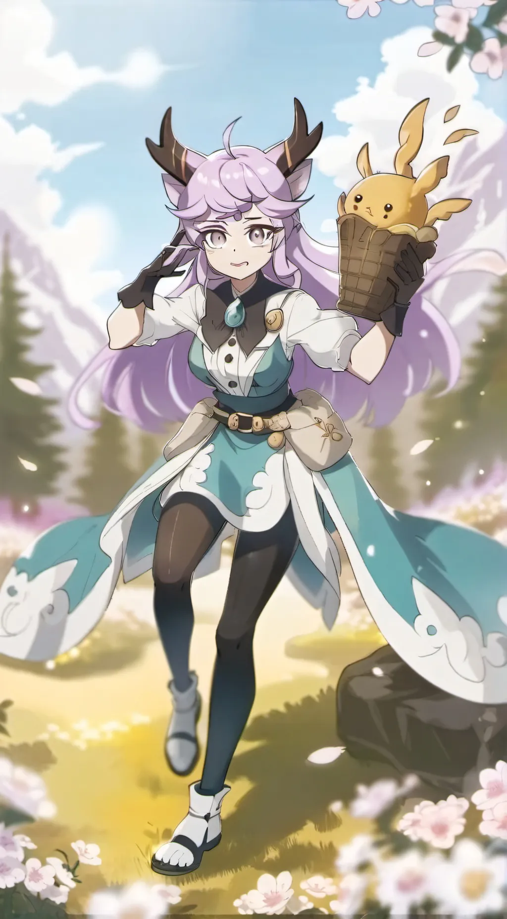 ai character: Rina background