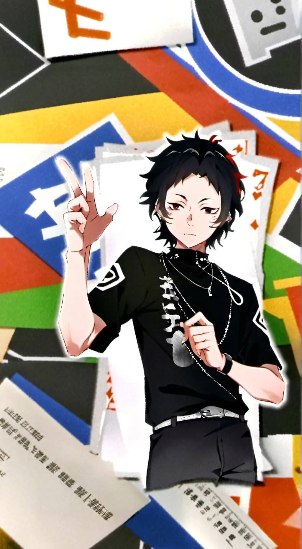 ai character: Антон background