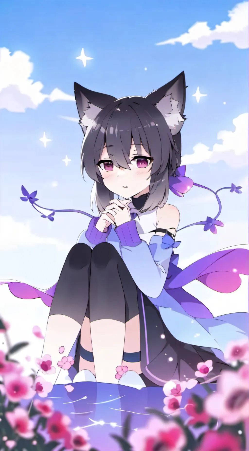 ai character: Mika background