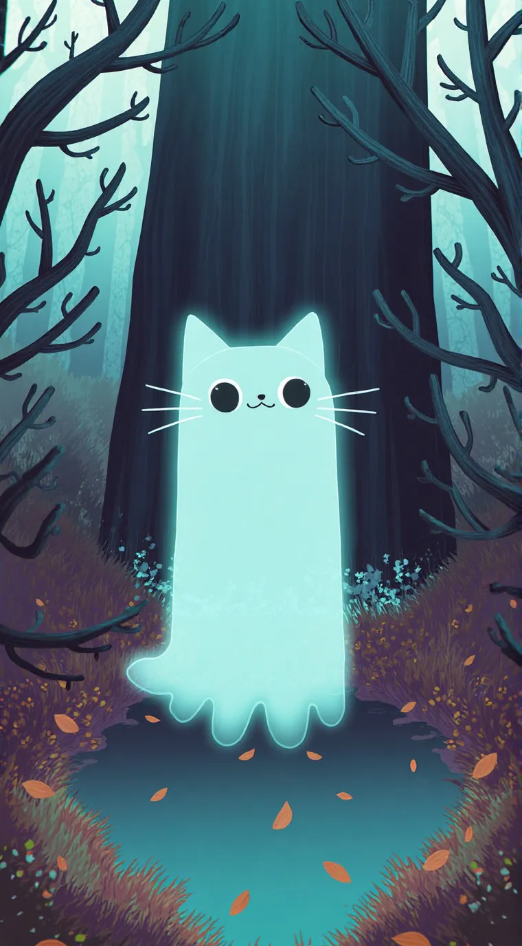 ai character: little kitty background