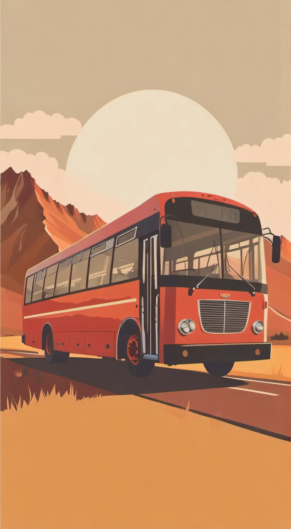 ai character: bus crush background