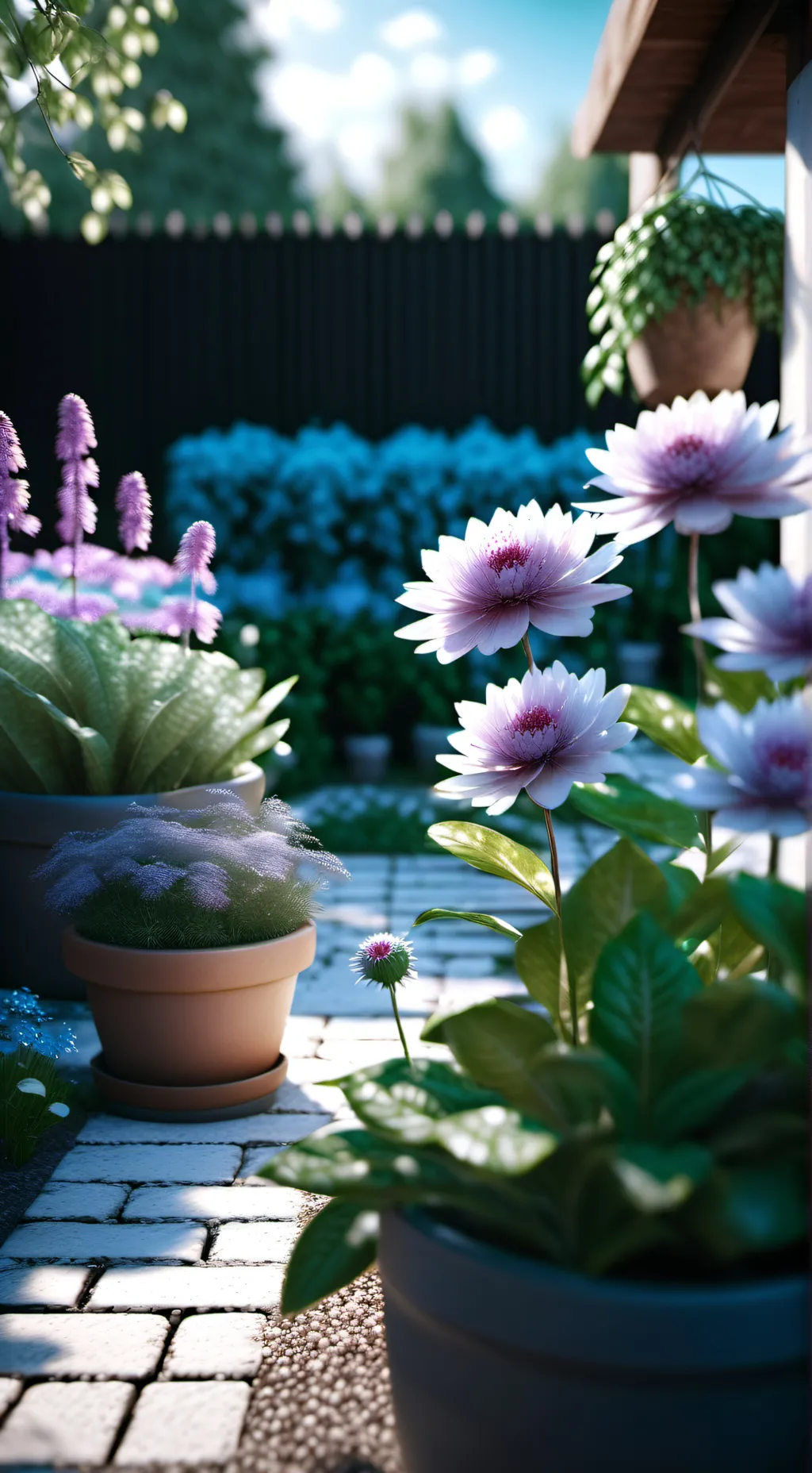 ai character: hello background