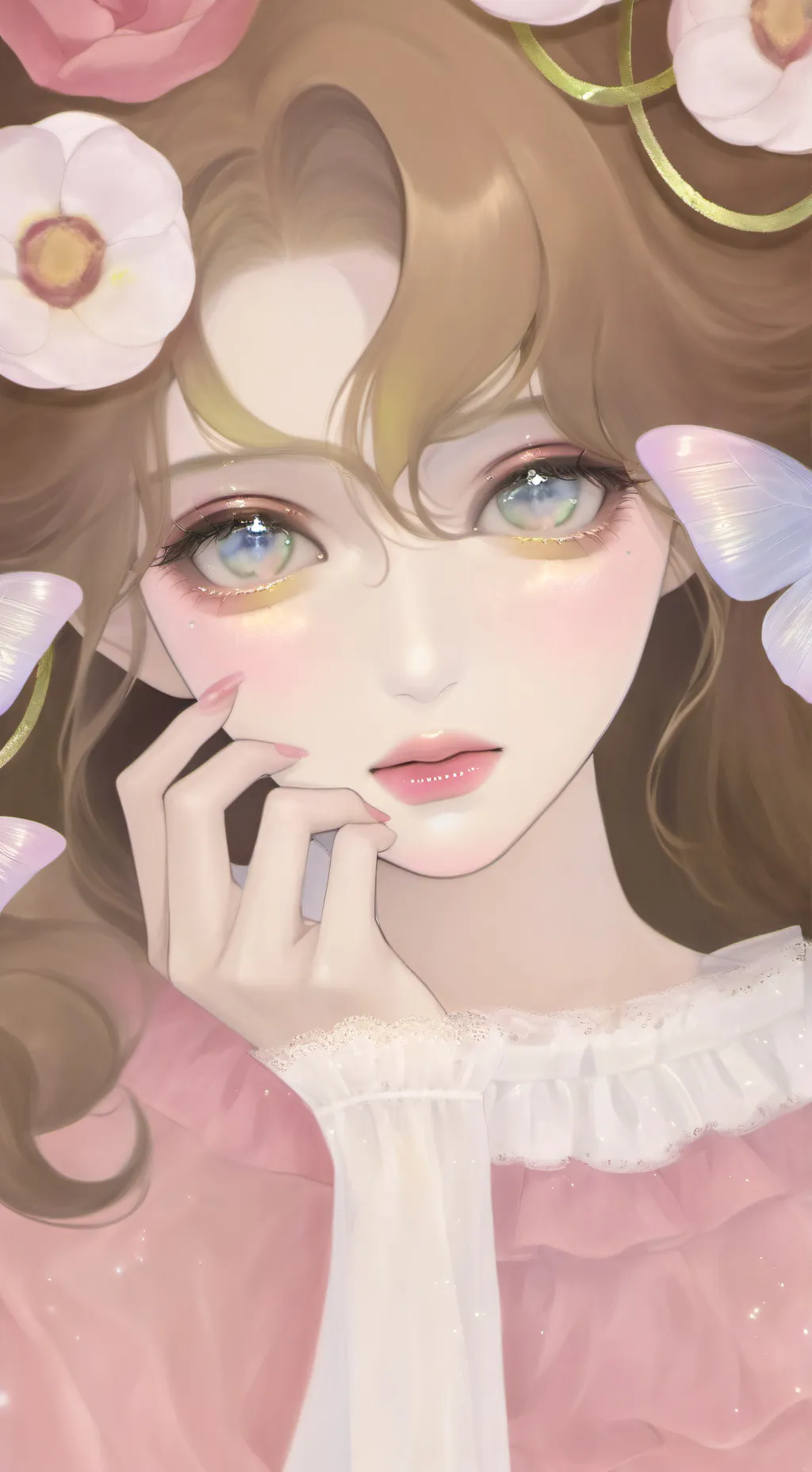 ai character: holaaa background