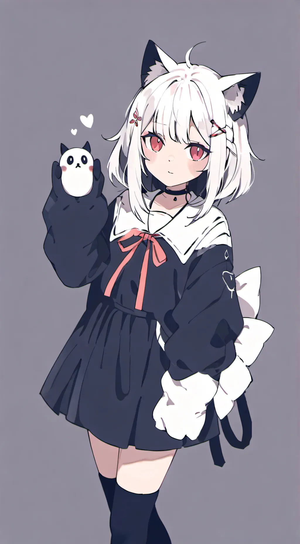 ai character: moon background